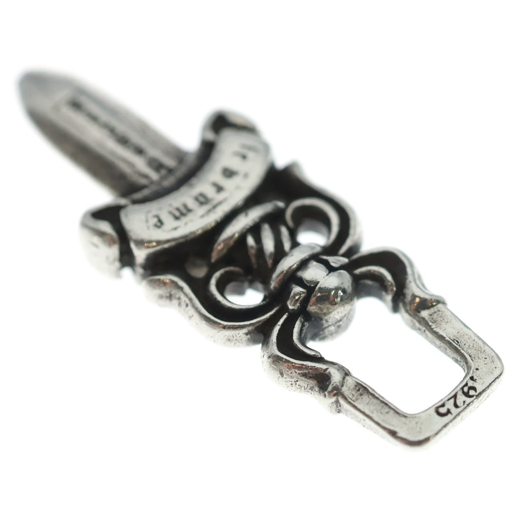 CHROME HEARTS(クロムハーツ) #5DAGGER ZIP1 #5ダガーチャーム ペンダントトップ ネックレストップ シルバー