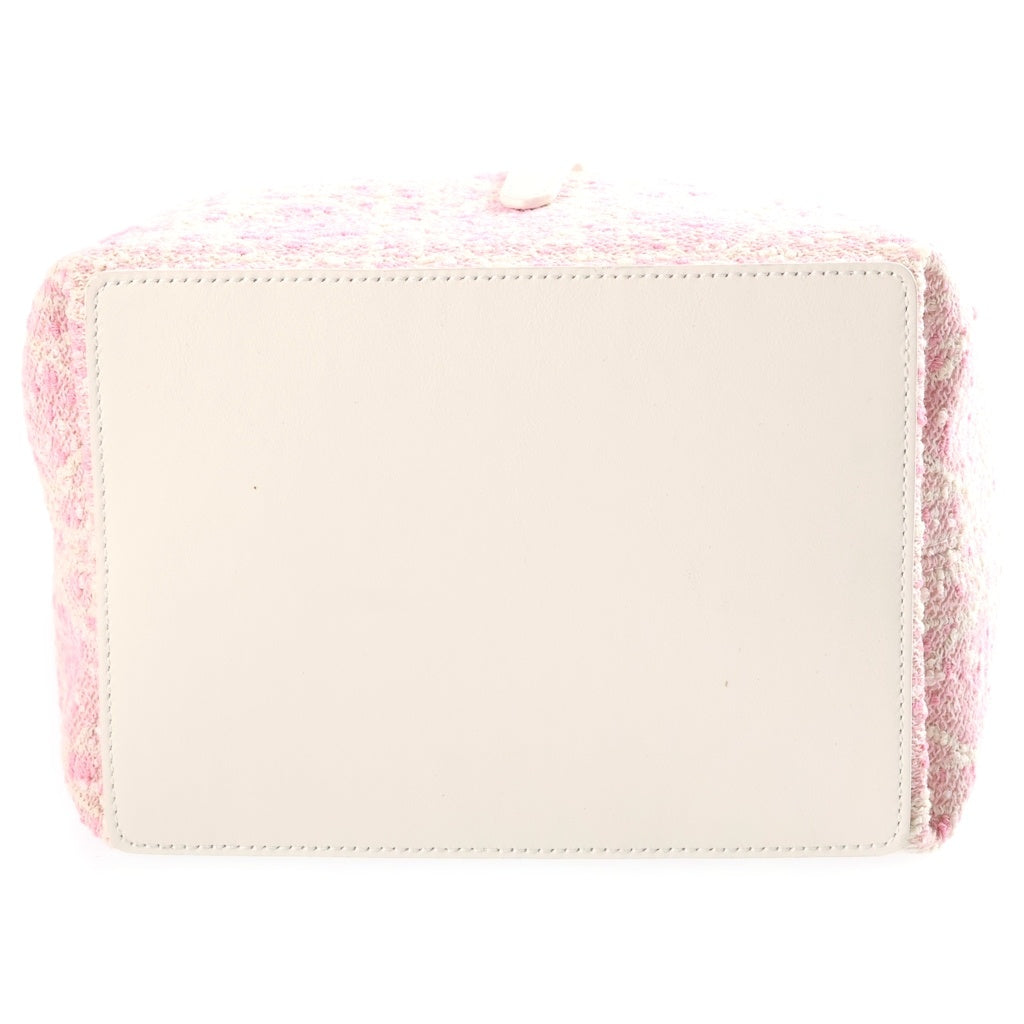 Christian Dior(クリスチャンディオール) トゥジュール バーティカル 2WAYハンドバッグ ショルダーバッグ ピンク レザー×キャンバス ゴールド金具 レディース
