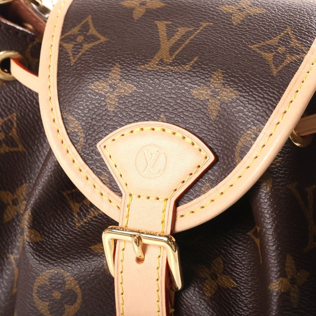LOUIS VUITTON(ルイヴィトン) モノグラム オデッセイPM PVC レザー 2WAY チェーンショルダー バッグ ブラウン M25085 RFID