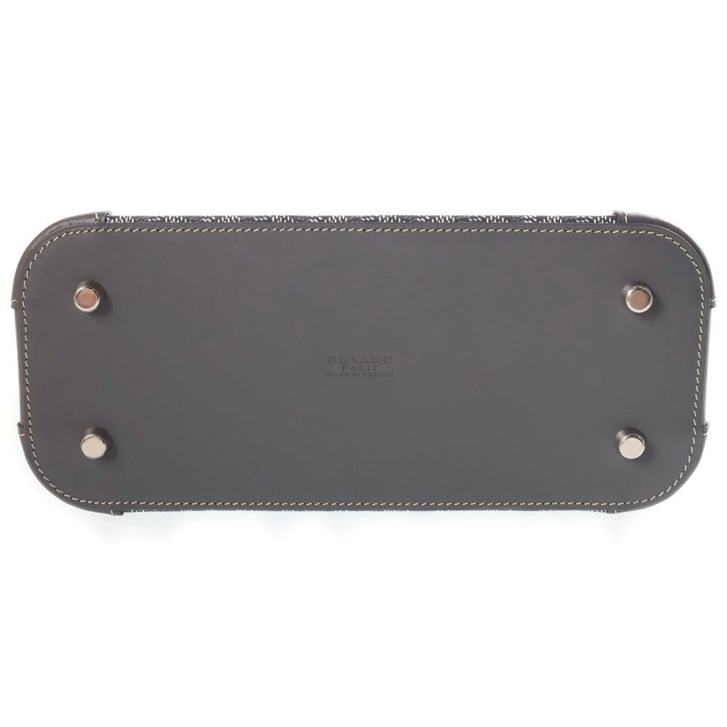 GOYARD(ゴヤール) ヴァンドーム ミニ PVC コーティングキャンバス レザー 2WAY ハンド ショルダーバッグ グレー レディース