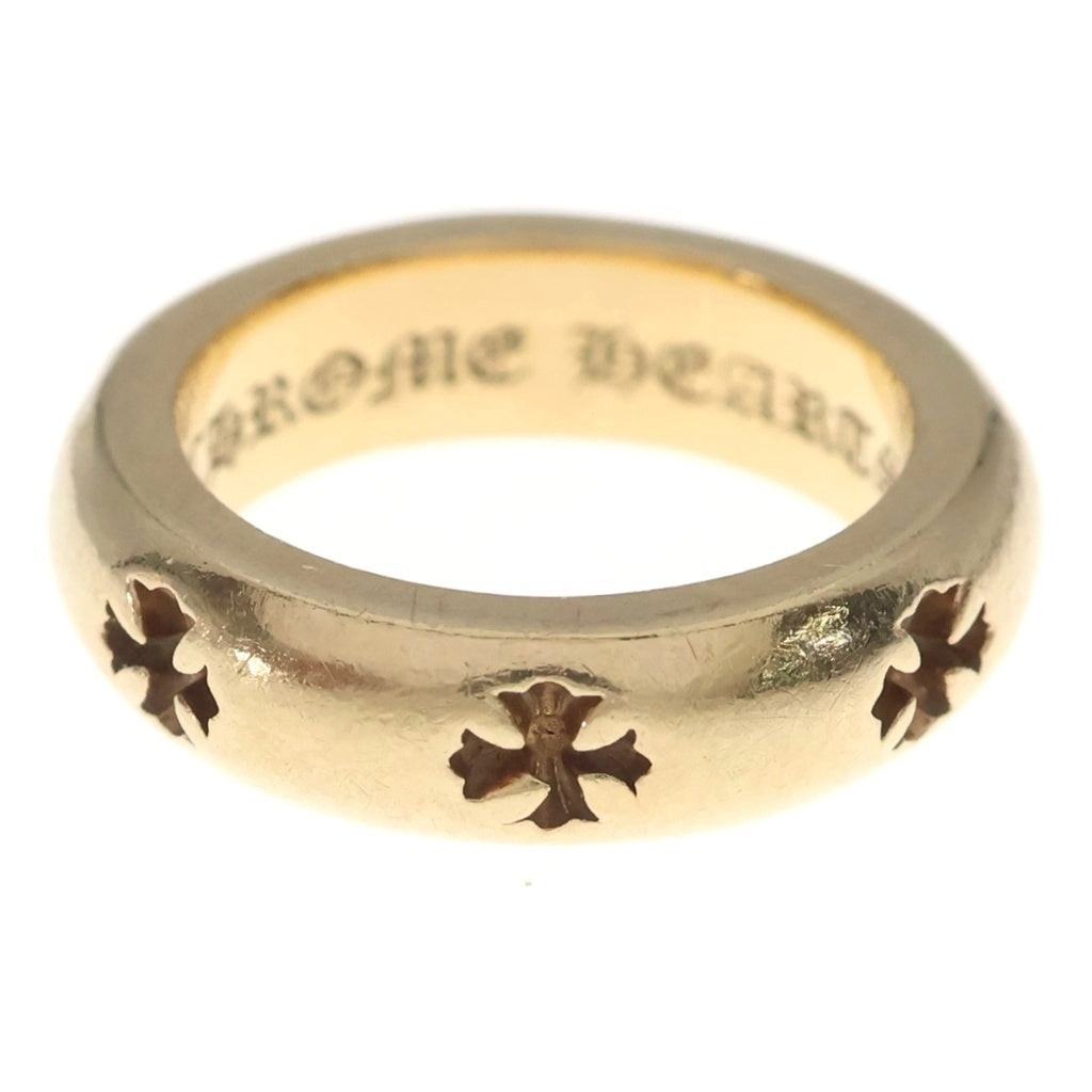 CHROME HEARTS(クロムハーツ) NEGATIVE CH PLUS 22K ネガティブCHプラス ゴールドリング #48