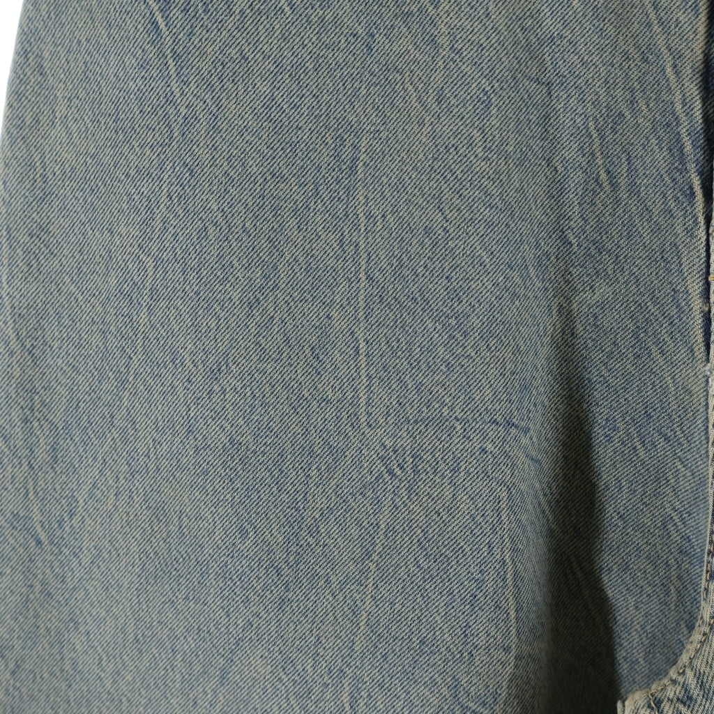 Acne Studios(アクネ ストゥディオズ) 2023F FN Delta ワイドレッグデニムパンツ ブルー A00443 レディース