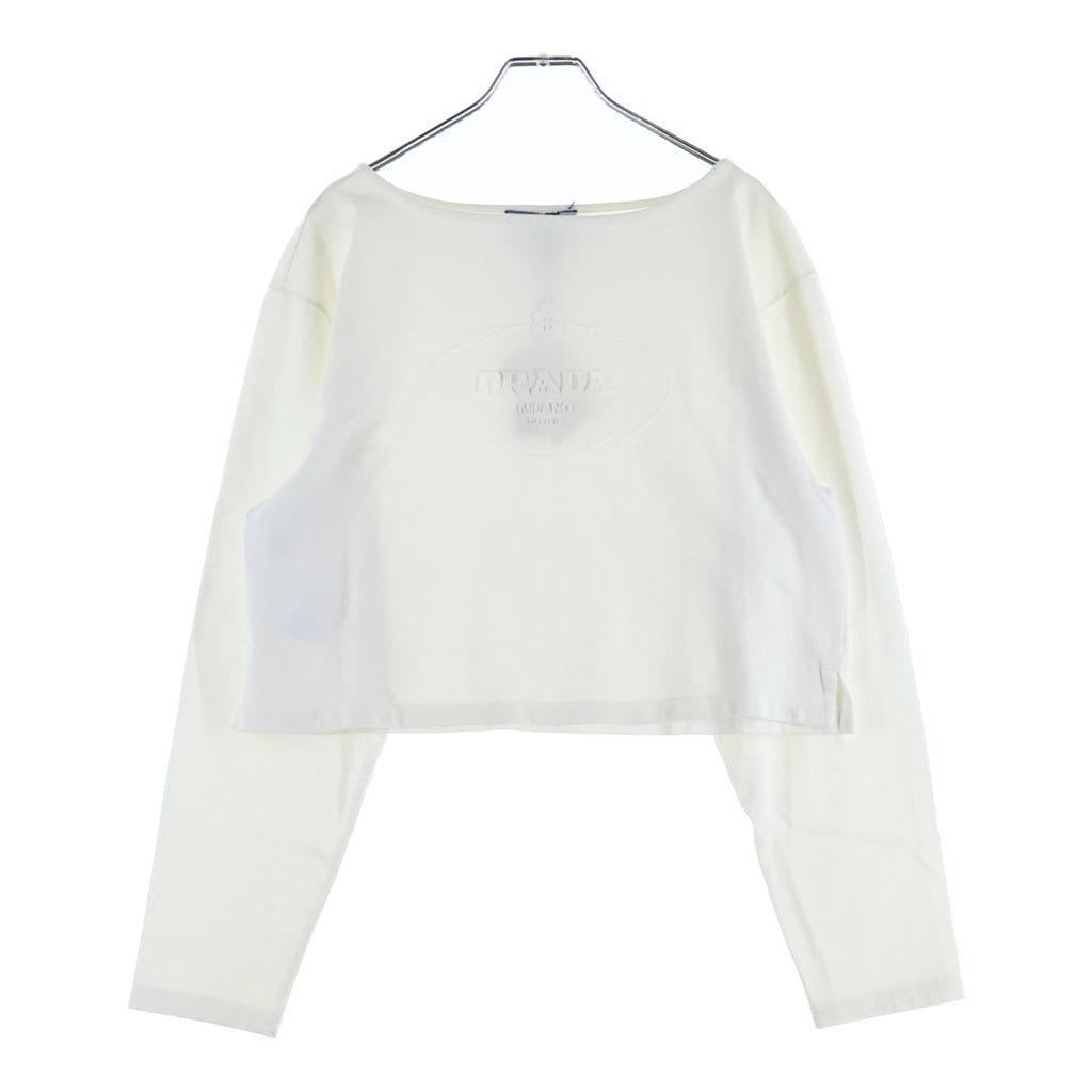 PRADA(プラダ) ■ロングTシャツ 白 #XS APD1 2023 3152 レディース