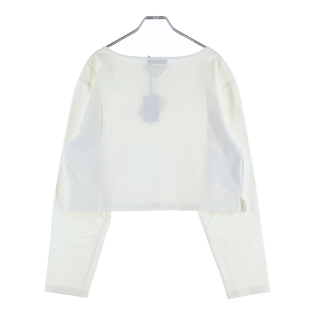 PRADA(プラダ) ■ロングTシャツ 白 #XS APD1 2023 3152 レディース