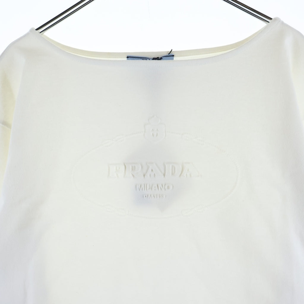 PRADA(プラダ) ■ロングTシャツ 白 #XS APD1 2023 3152 レディース