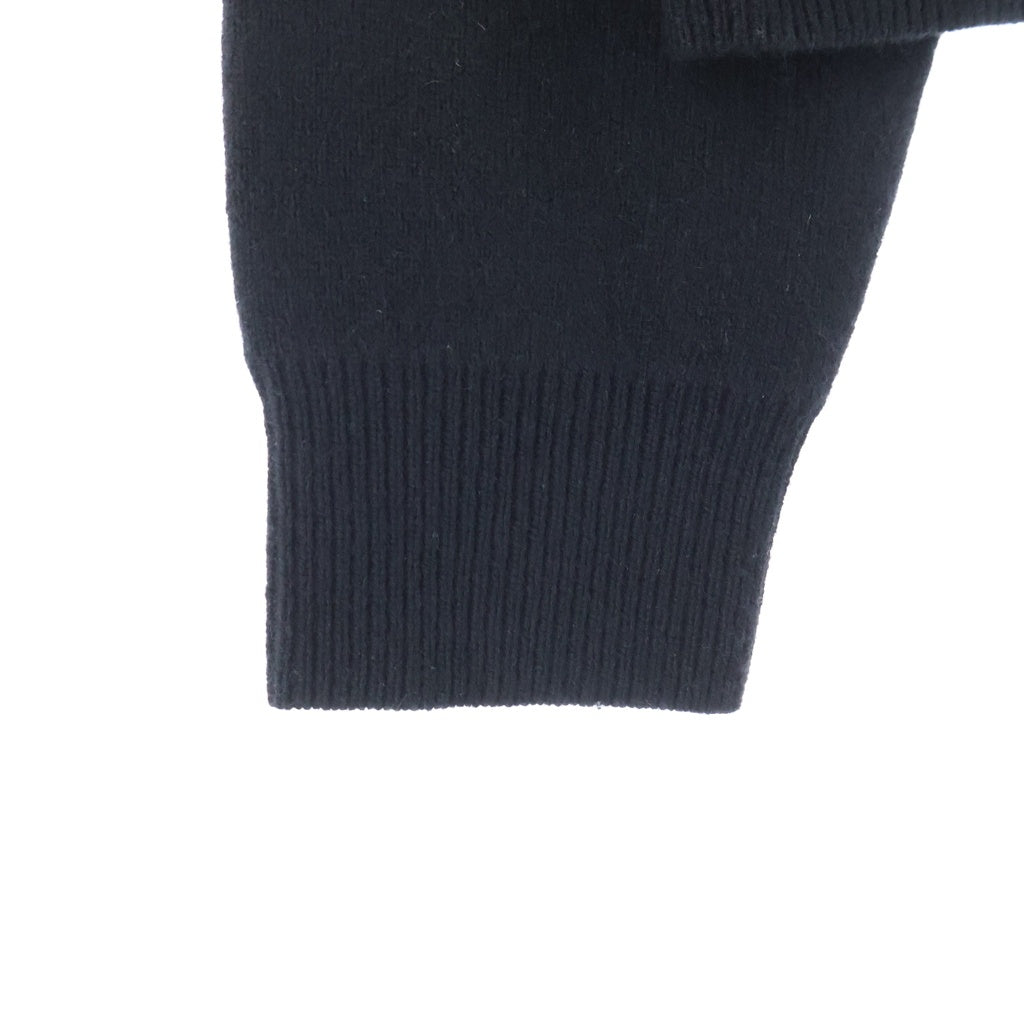 ACNE STUDIOS Bla Konst(アクネストゥディオズ ブロコンスト) カシミヤフーディーセーター ブラック #M KNIT000530 レディース