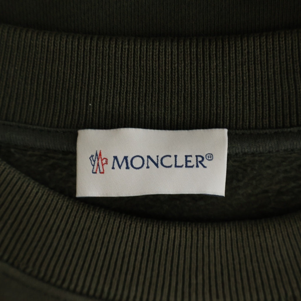 MONCLER(モンクレール) ■スウェット サイドジップ ロング 長袖 カーキ