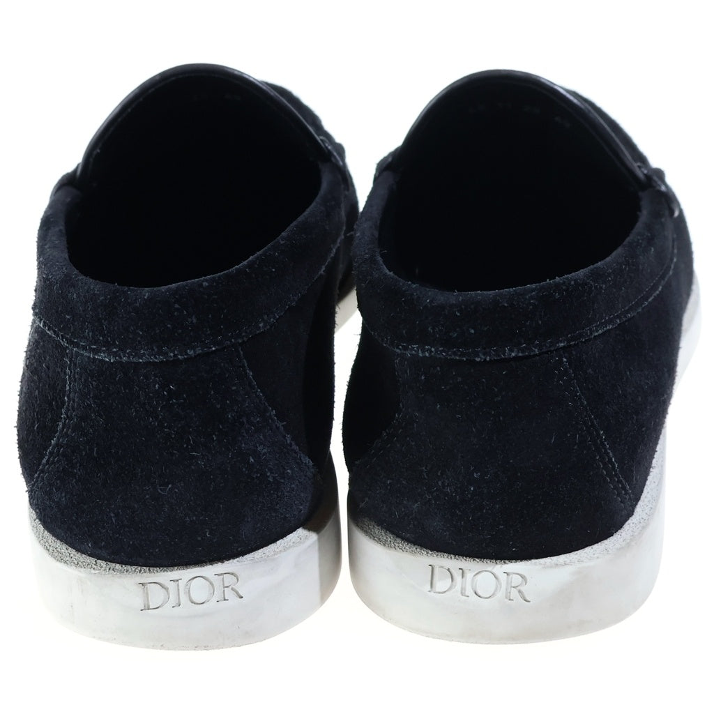DIOR(ディオール) オブリーク スリッポン スニーカー キャンバス ブラック