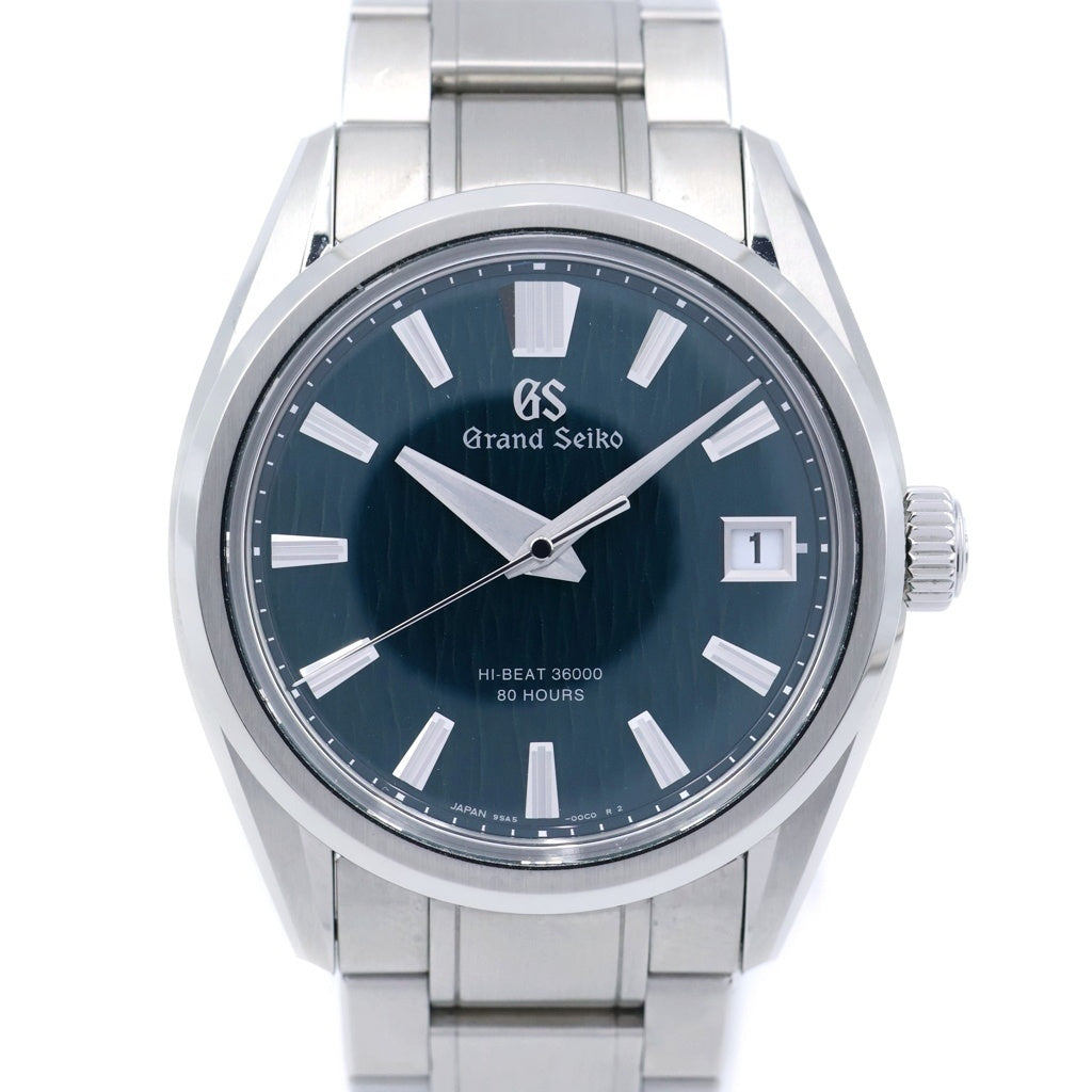 GRAND SEIKO(グランドセイコー) グランドセイコー ディズニー100リミテッドエディション 腕時計 グリーン文字盤 シルバー SS/AT SLGH025