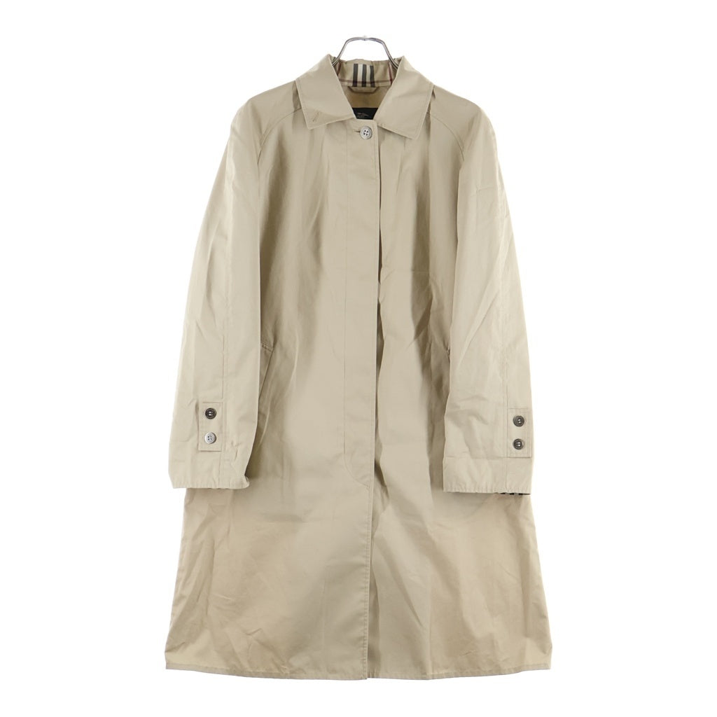 BURBERRY(バーバリー) ステンカラーコート ロングコート コットン ラグランスリーブ ベージュ FDC60-403-40 レディース