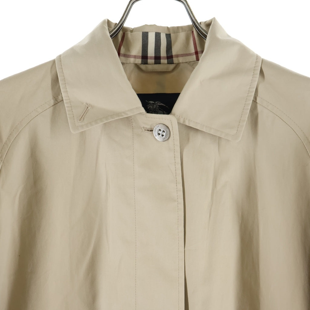 BURBERRY(バーバリー) ステンカラーコート ロングコート コットン ラグランスリーブ ベージュ FDC60-403-40 レディース