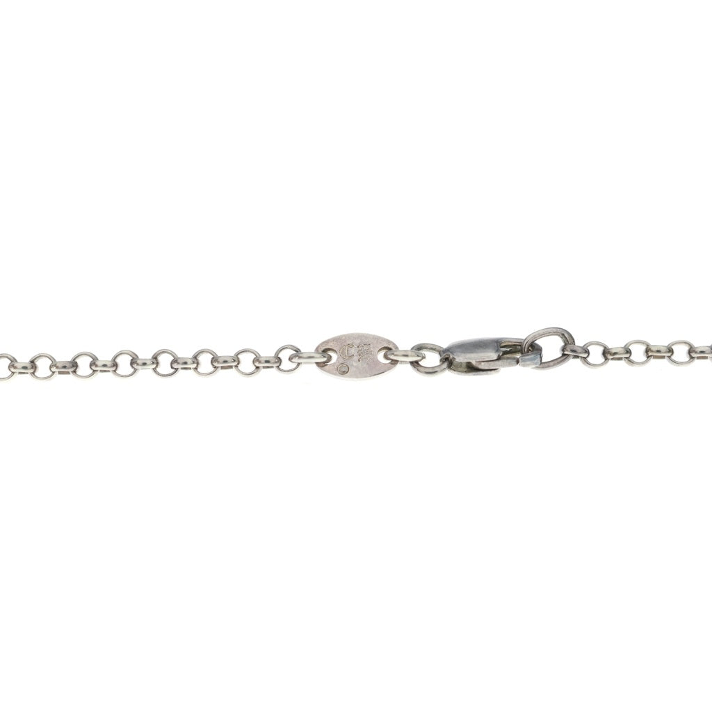 CHROME HEARTS(クロムハーツ) NECKCHAIN R18 ロールチェーンネックレス 18inch シルバー BCA083