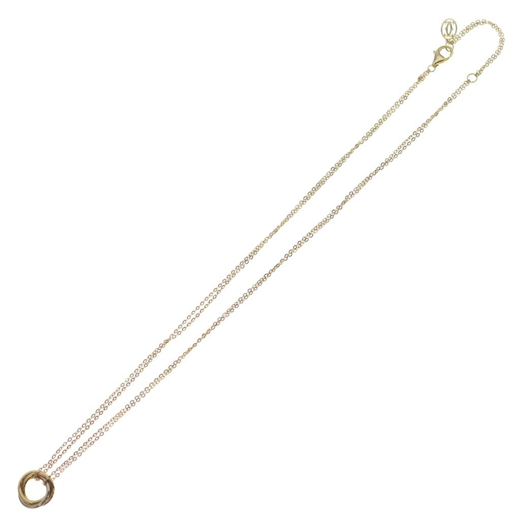 Cartier(カルティエ) ベビートリニティ ネックレス 750YG/PG/WG 3.3g TGP569 レディース