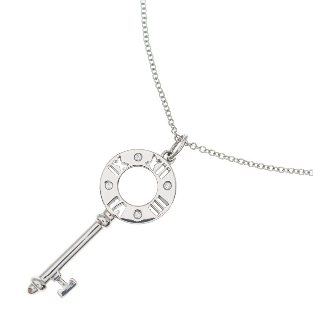 TIFFANY & Co.(ティファニー) アトラス キーチャーム 4Pダイヤ Au750 5.9g レディース