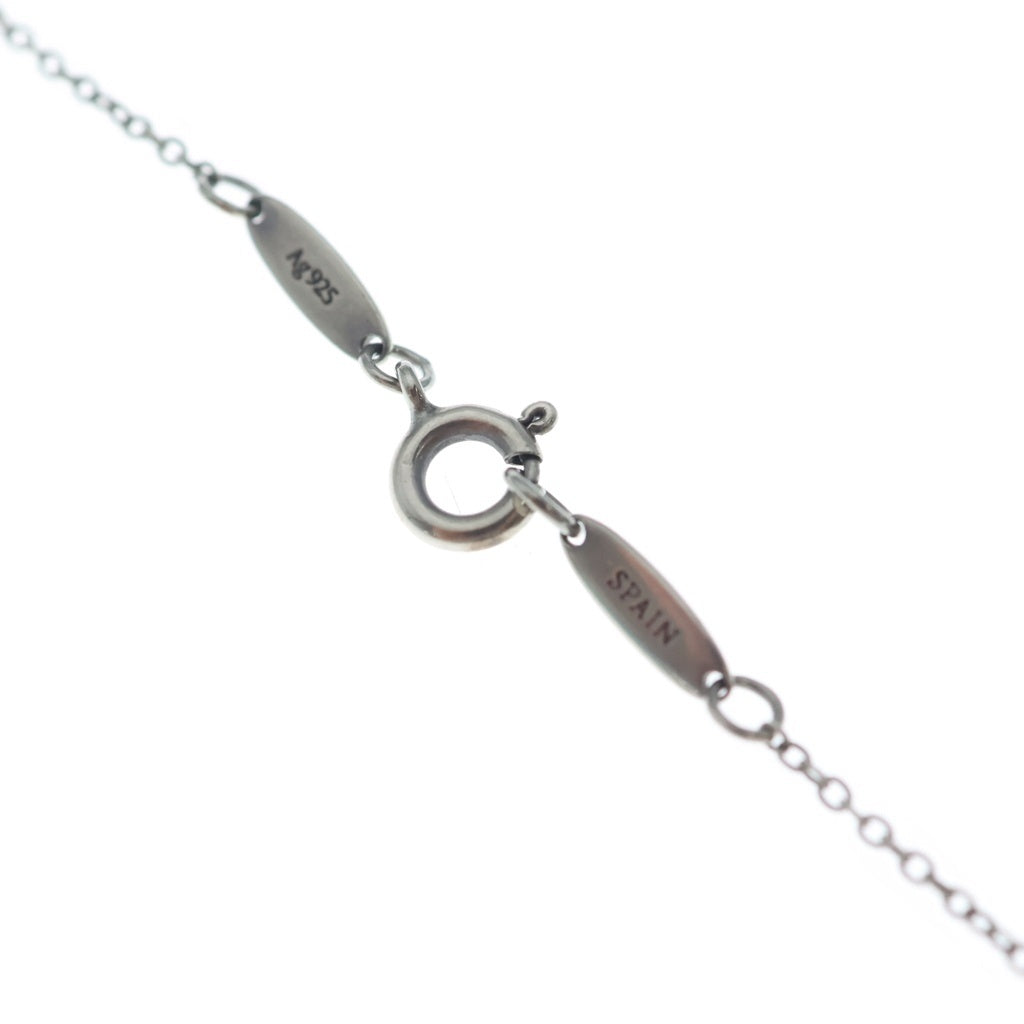 TIFFANY & Co.(ティファニー) エルサペレッティ ダブルオープンハートネックレス Ag925/Au750PG 2.5g レディース