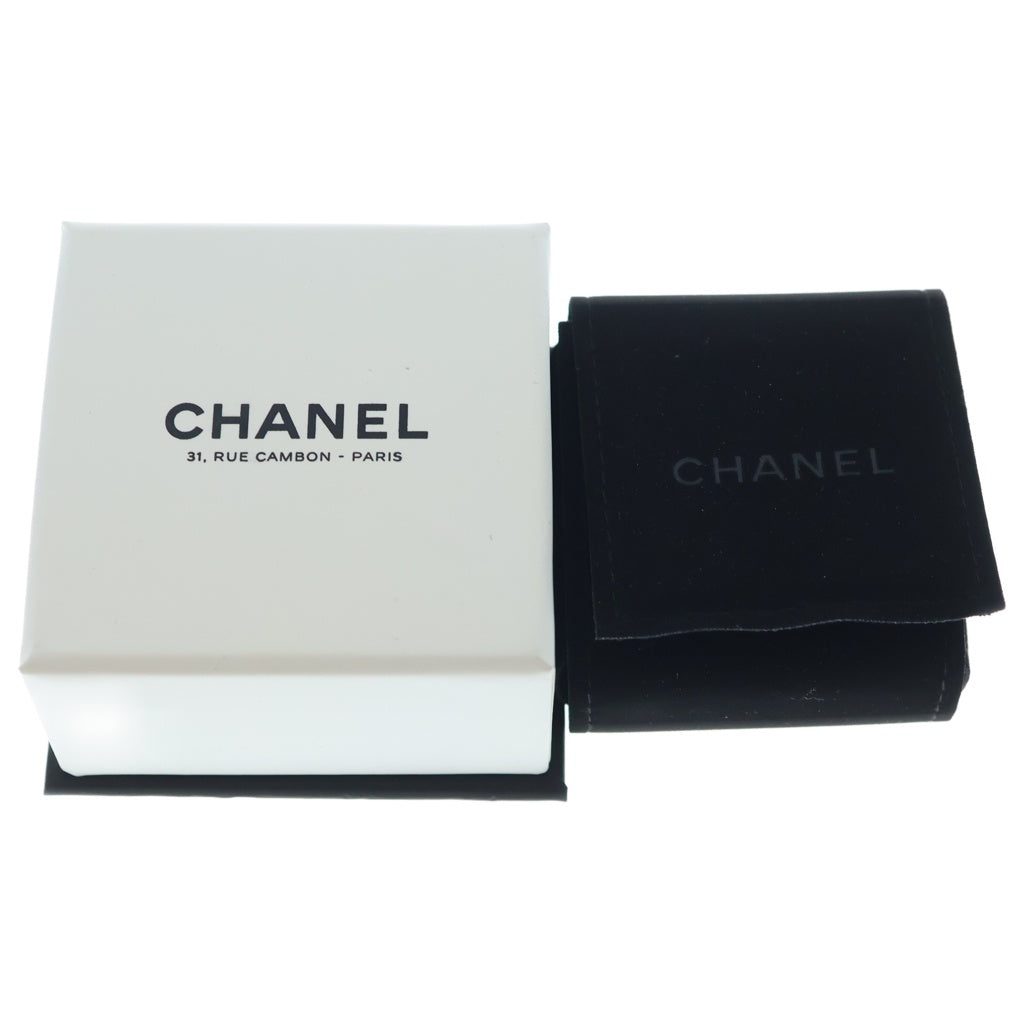 CHANEL(シャネル) ココマーク マトラッセ スクエア スタッド ピアス ゴールド D24K レディース