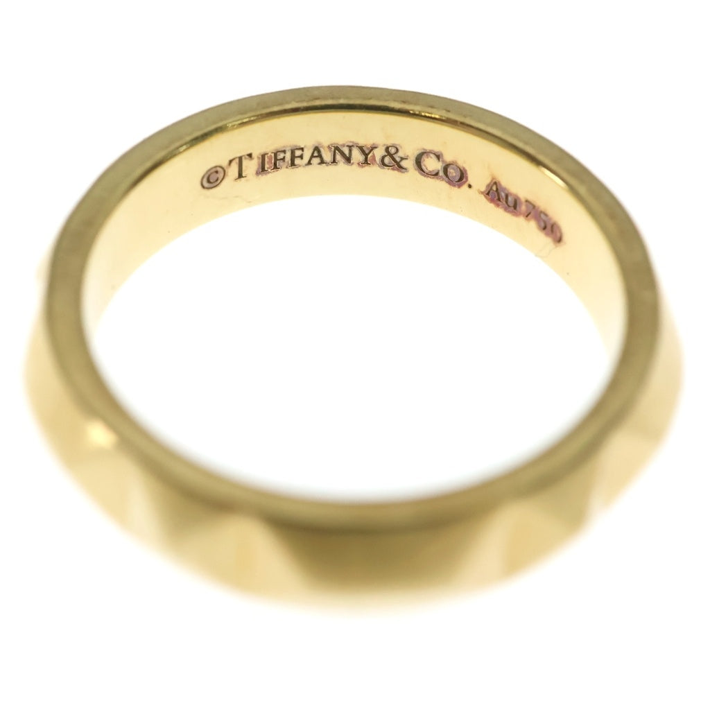 TIFFANY & Co.(ティファニー) トゥルーバンド リング K18 5.4g #9 レディース