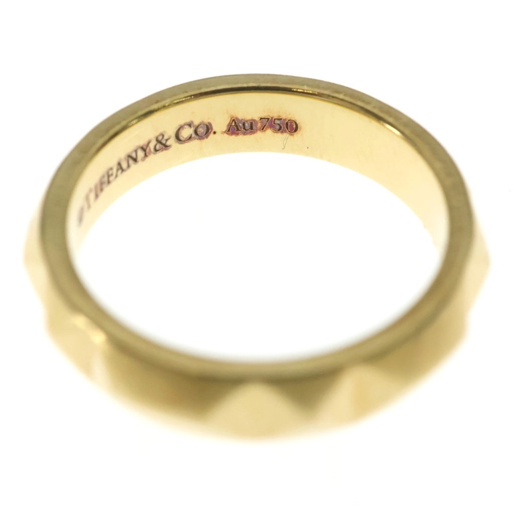 TIFFANY & Co.(ティファニー) トゥルーバンド リング K18 5.4g #9 レディース