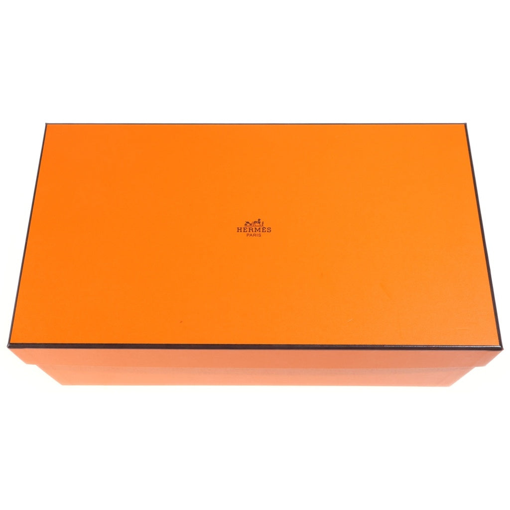 HERMES(エルメス) モカシン ケネディ ローファー 革靴 レザー ブラック