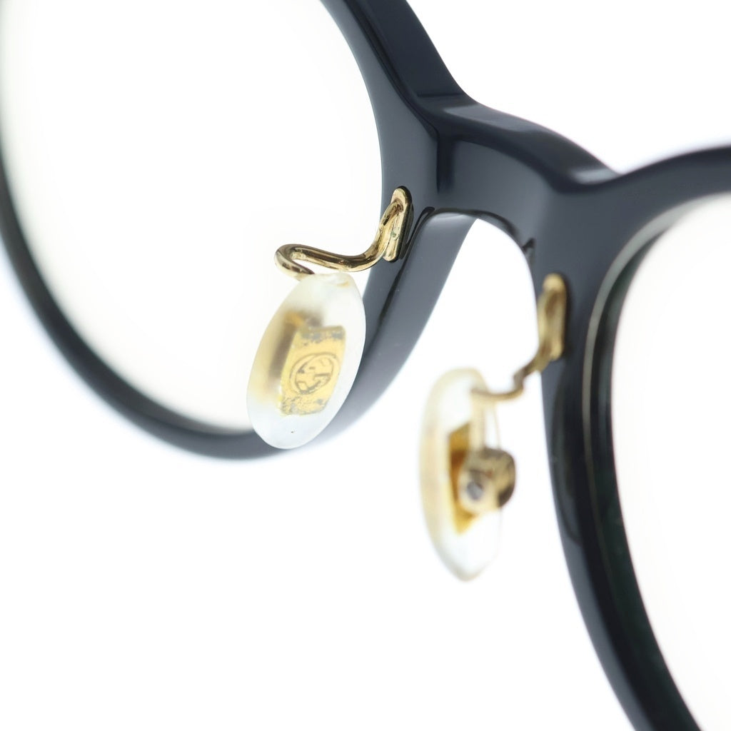 GUCCI(グッチ) 日本限定モデル オーバルフレーム カラーレンズ サングラス メガネ 眼鏡 アイウェア ブラック GG1507OJ