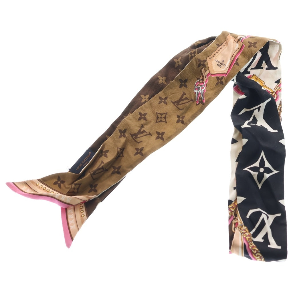 LOUIS VUITTON(ルイヴィトン) バンドー モノグラム ツイリースカーフ マルチカラー シルク M76676 レディース