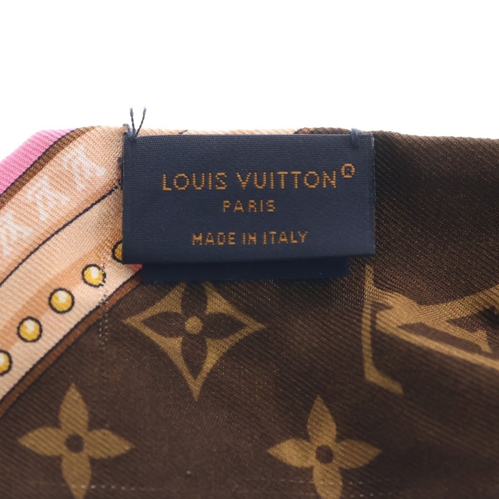 LOUIS VUITTON(ルイヴィトン) バンドー モノグラム ツイリースカーフ マルチカラー シルク M76676 レディース