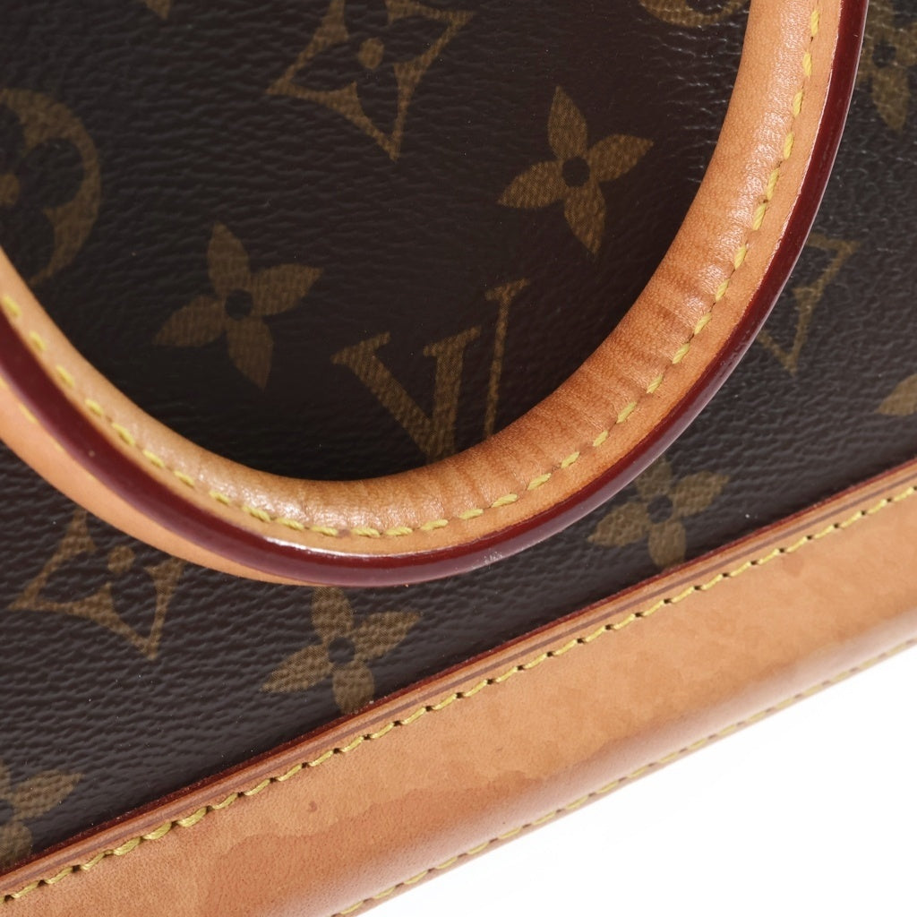 LOUIS VUITTON(ルイヴィトン) モノグラム アルマBB PVC レザー ハンドバッグ ブラウン M46990 レディース