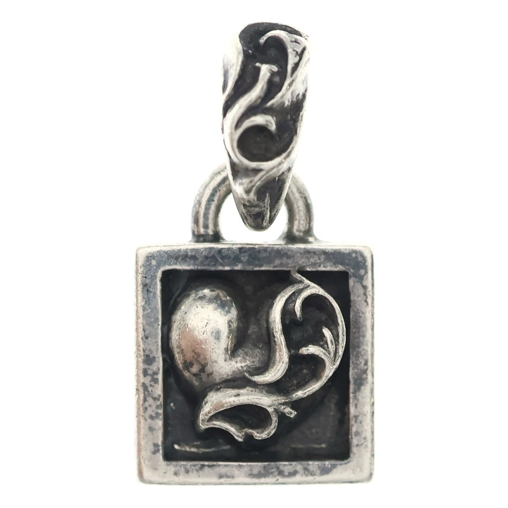 CHROME HEARTS(クロムハーツ) ■FRAMED HEART フレームドハート チャーム ペンダントトップ シルバー BCA273