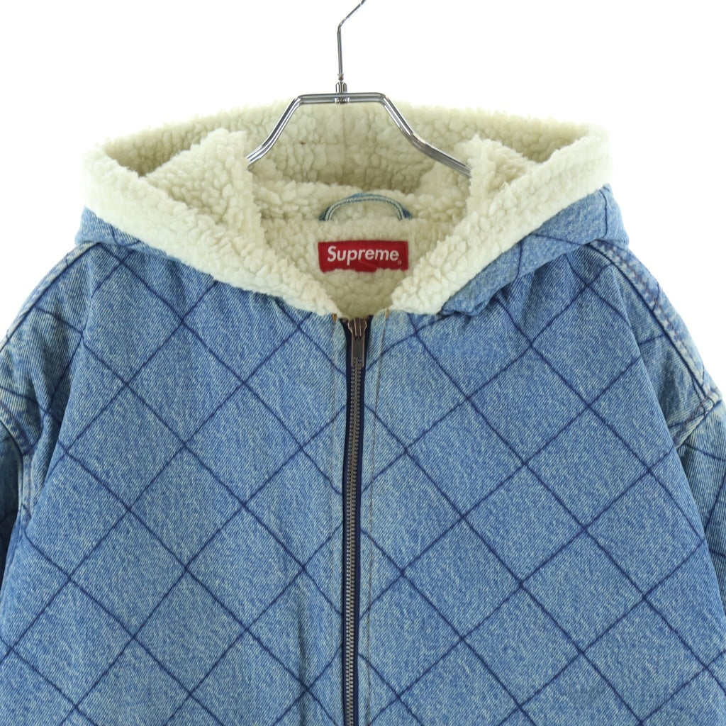 SUPREME(シュプリーム) 18AW Quilted Denim Pilot Jacket キルティングデニム パイロットジャケット コットン インディゴ