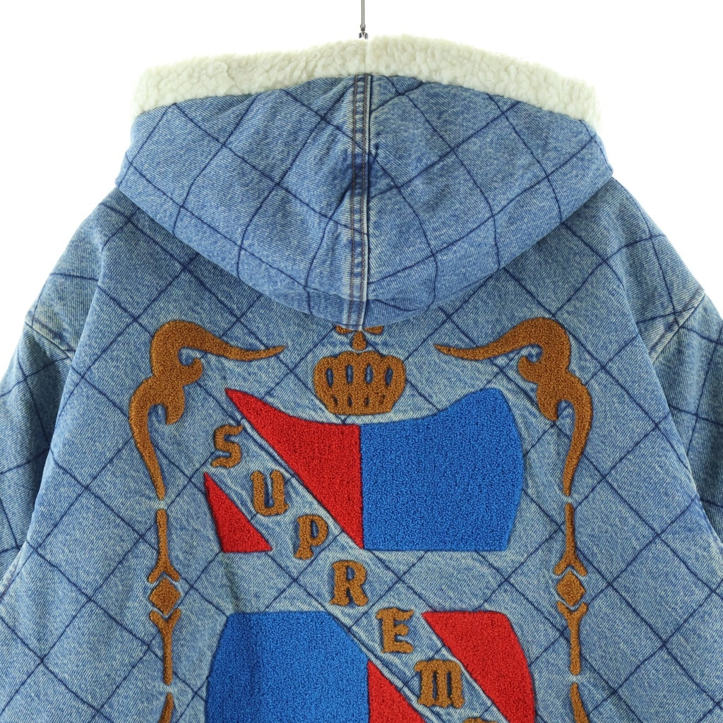 SUPREME(シュプリーム) 18AW Quilted Denim Pilot Jacket キルティングデニム パイロットジャケット コットン インディゴ