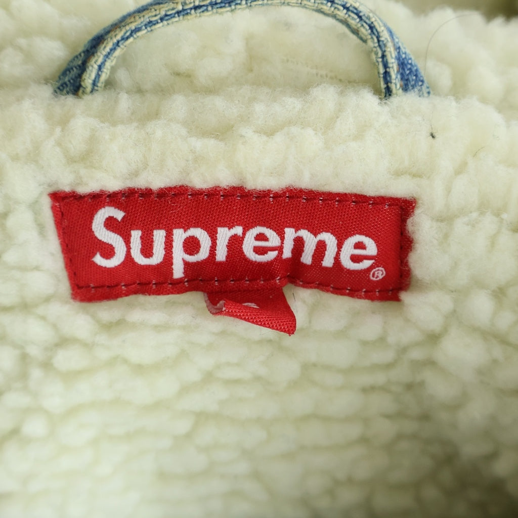 SUPREME(シュプリーム) 18AW Quilted Denim Pilot Jacket キルティングデニム パイロットジャケット コットン インディゴ