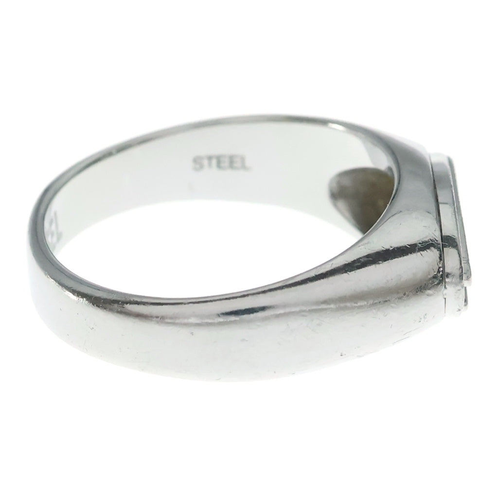 DIESEL(ディーゼル) Dロゴ リング STEEL