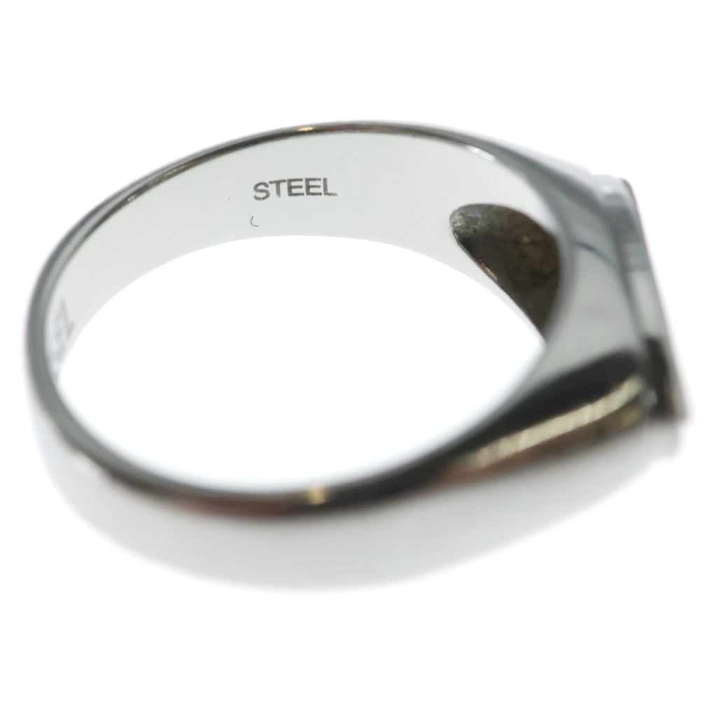 DIESEL(ディーゼル) Dロゴ リング STEEL