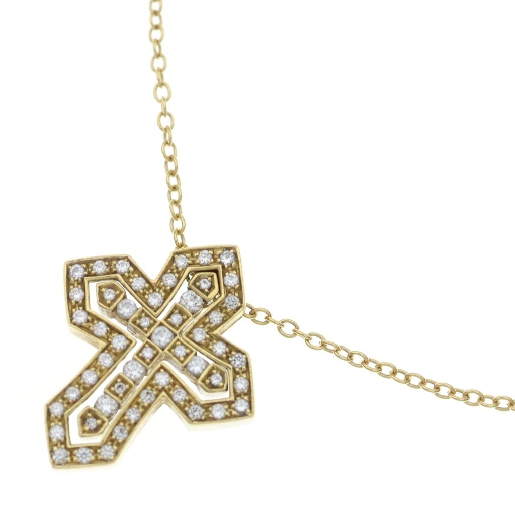 DAMIANI(ダミアーニ) ベルエポック クラウン ネックレス S チェーン ダイヤモンド イエローゴールド 20089077 レディース