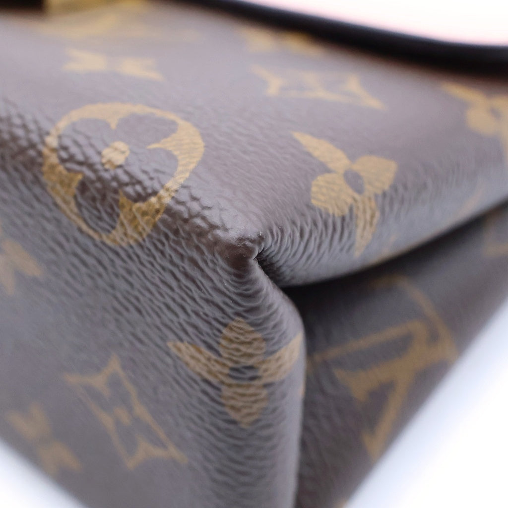 LOUIS VUITTON(ルイヴィトン) モノグラム ロッキーBB ハンドバッグ ショルダーバッグ 2WAY ブラウン×ローズプードル M44080 レディース