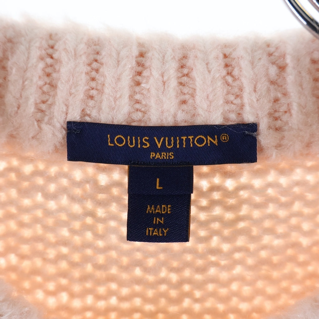 LOUIS VUITTON(ルイヴィトン) ■カーディガン ピンク L RW261WB 967 FUKG68 レディース