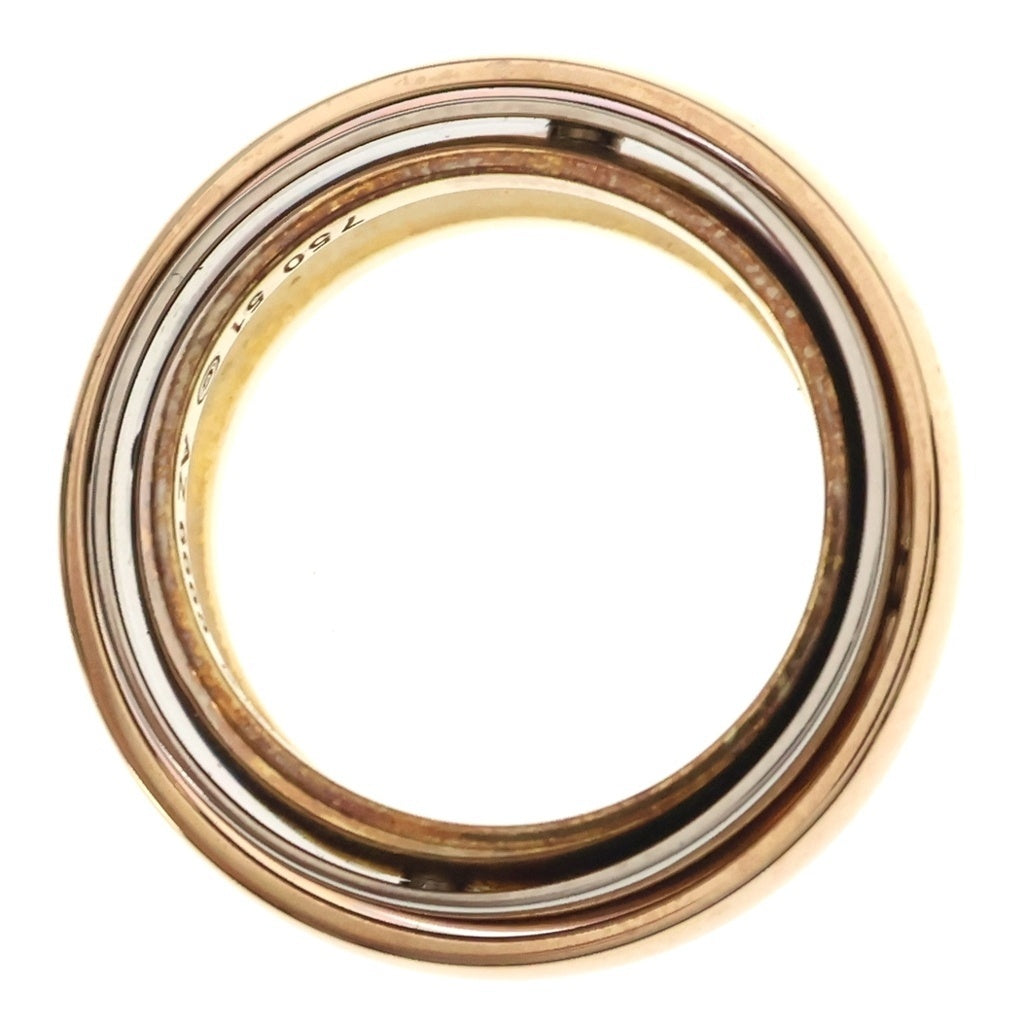 Cartier(カルティエ) 2002年クリスマス限定 トリニティ マストエッセンス リング 指輪 750YG/PG/WG イエロー/ピンク/ホワイトゴールド レディース