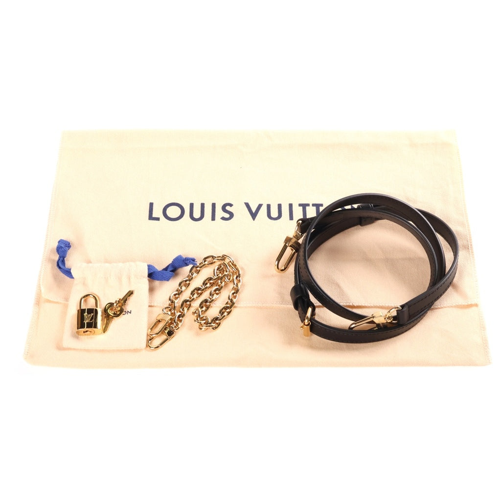 LOUIS VUITTON(ルイヴィトン) モノグラムリバース スピーディ トランク20 PVC レザー 2WAY ハンド チェーンショルダーバッグ ブラウン ゴールド金具 M13146 RFID レディース