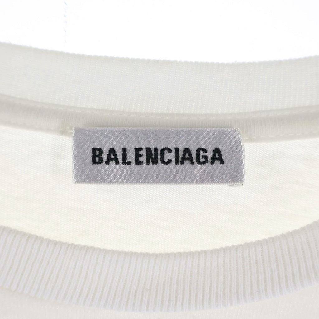 BALENCIAGA(バレンシアガ) ■ロゴ Tシャツ 白 #XS レディース