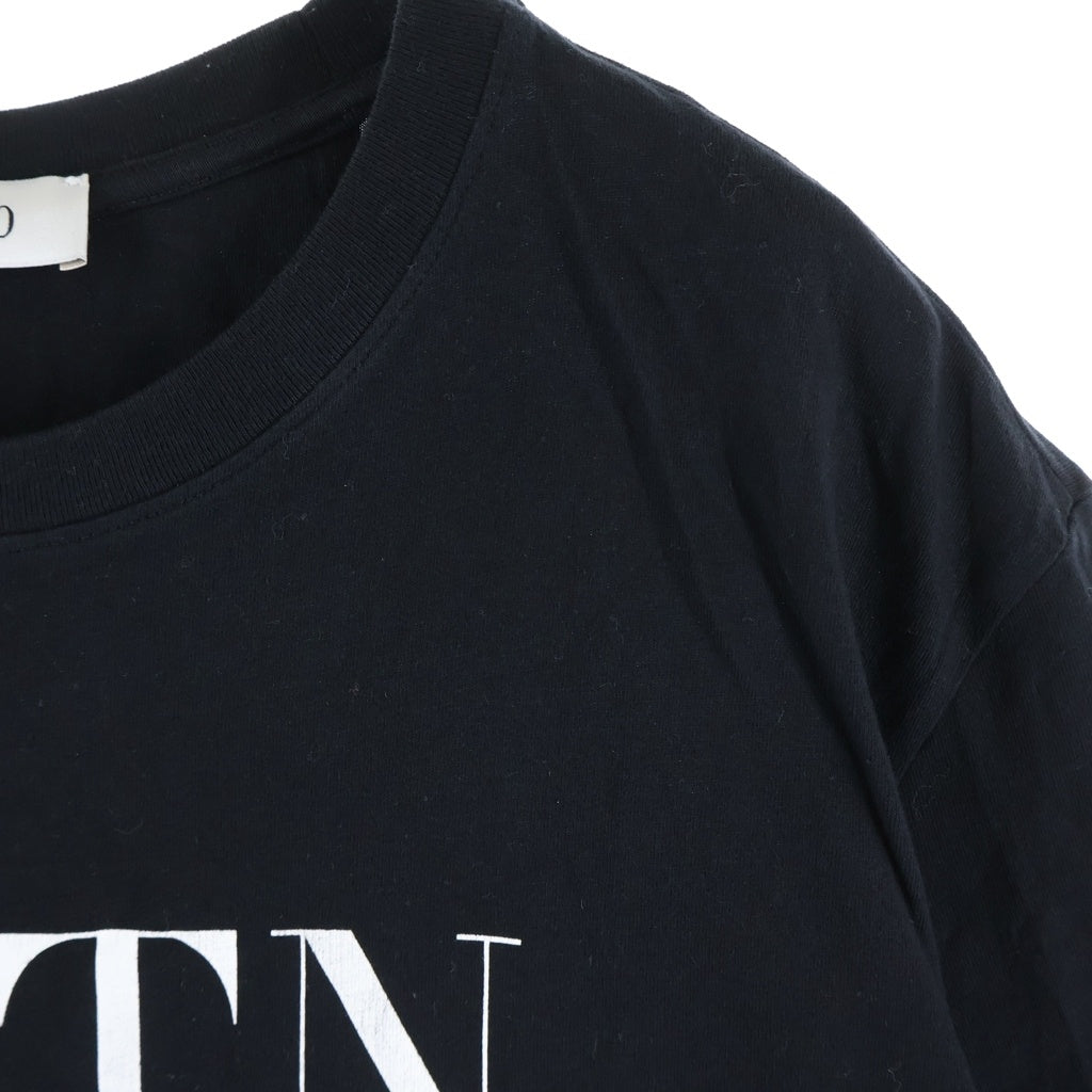 VALENTINO(ヴァレンティノ) ■VLTN ロゴ Tシャツ 黒 #XS SB3MG07D3V6 レディース