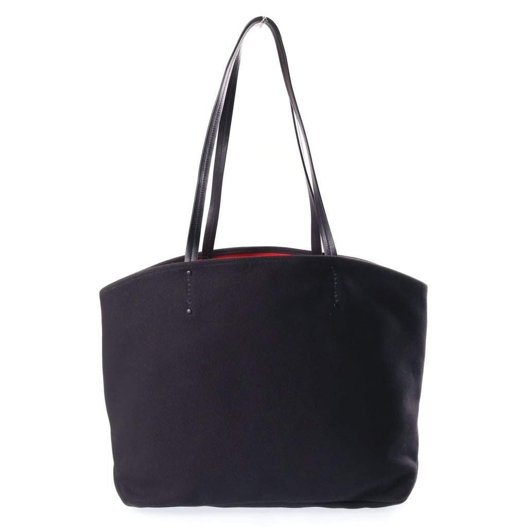 PRADA(プラダ) ロボット トートバッグ ハンドバッグ ブラック×レッド キャンバス×レザー1BG220 レディース