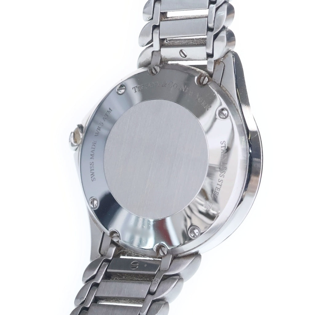 TIFFANY & Co.(ティファニー) メトロ 2ハンド 白文字盤 SS/QZ 60874794 レディース