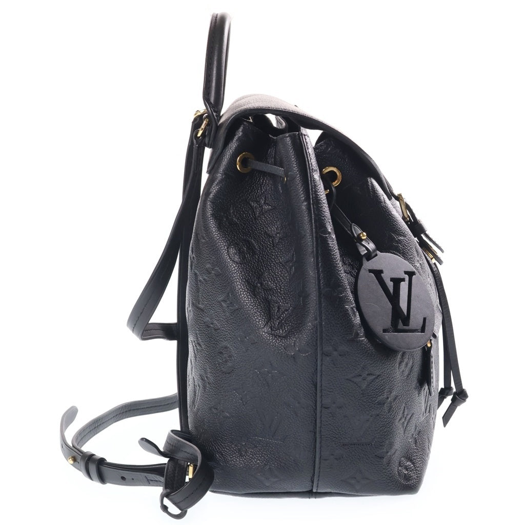 LOUIS VUITTON(ルイヴィトン) モノグラム アンプラント モンスリPM バックパック リュックサック レザー ブラック M45205 レディース