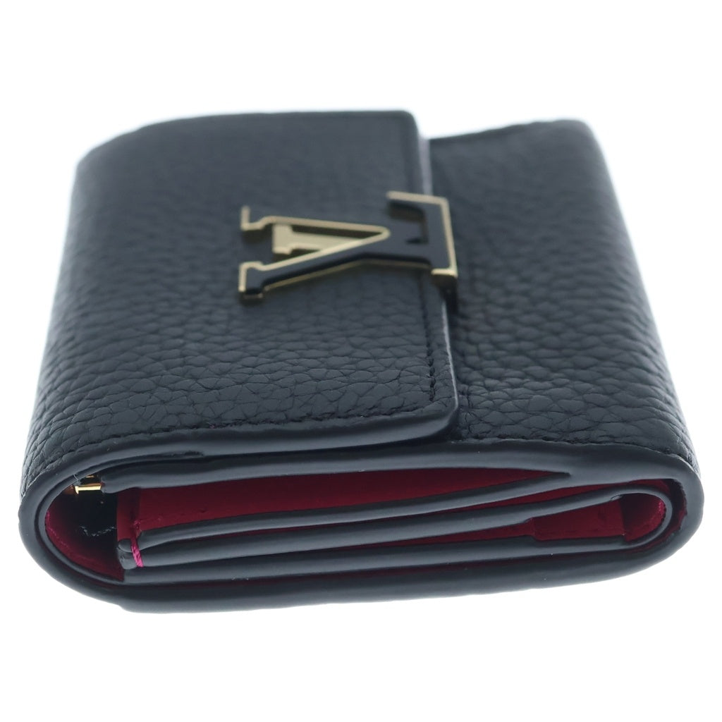 LOUIS VUITTON(ルイヴィトン) ■ポルトフォイユカプシーヌ コンパクト ノワール 財布 M62157 レディース