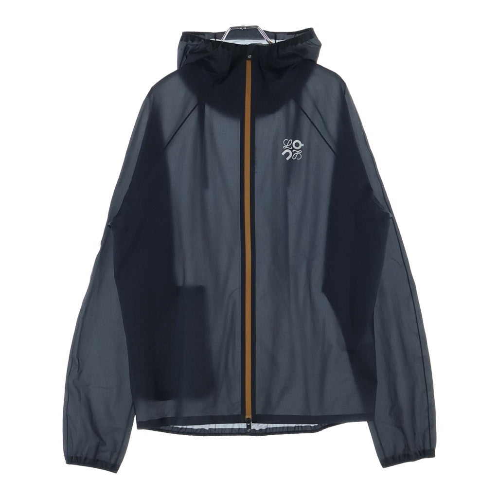 LOEWE(ロエベ) ×On Ultra Jacket オン ウルトラ ロゴプリント リップストップ ナイロン ジップアップ ジャケット ブラック 1ME12130553
