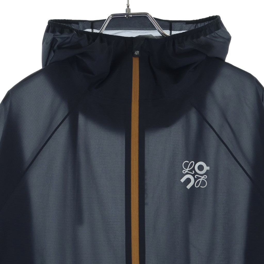 LOEWE(ロエベ) ×On Ultra Jacket オン ウルトラ ロゴプリント リップストップ ナイロン ジップアップ ジャケット ブラック 1ME12130553