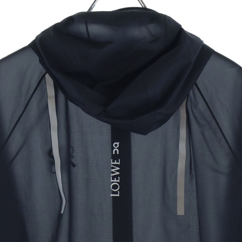 LOEWE(ロエベ) ×On Ultra Jacket オン ウルトラ ロゴプリント リップストップ ナイロン ジップアップ ジャケット ブラック 1ME12130553