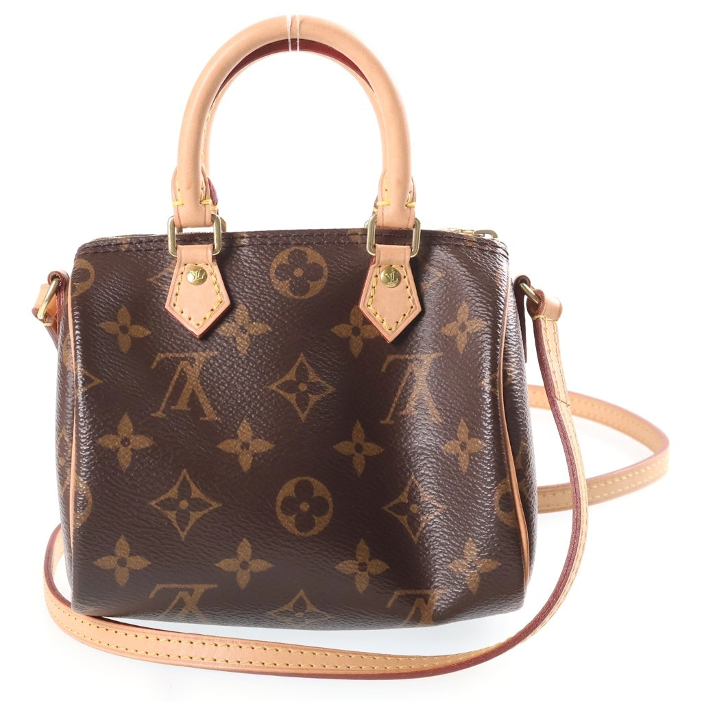 LOUIS VUITTON(ルイヴィトン) ナノ スピーディ ショルダーバック 2wayバック PVCレザー ブラウン M61252 レディース