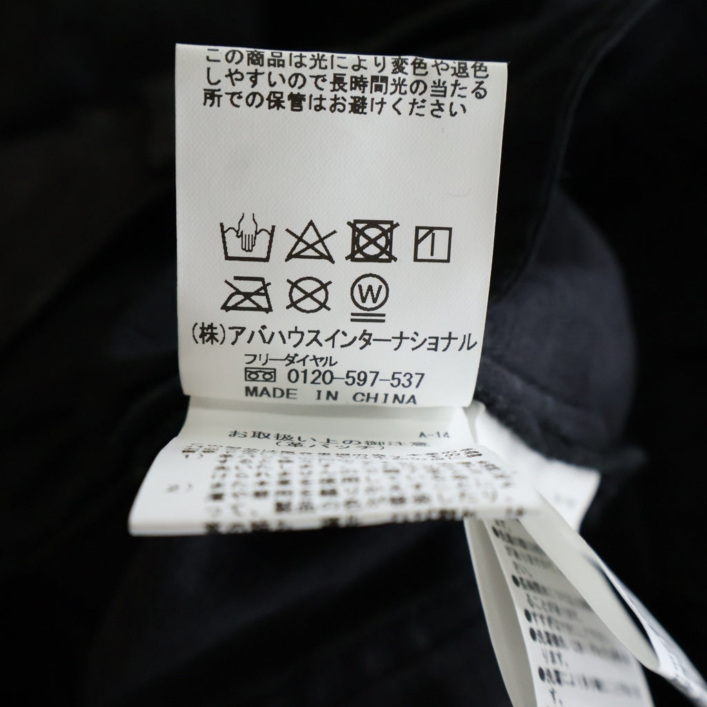 5351 POUR LES HOMMES(5351プールオム) ジップデザイン コーティング加工 バイカー スキニー デニムパンツ ブラック 0249-00-59004-2-3