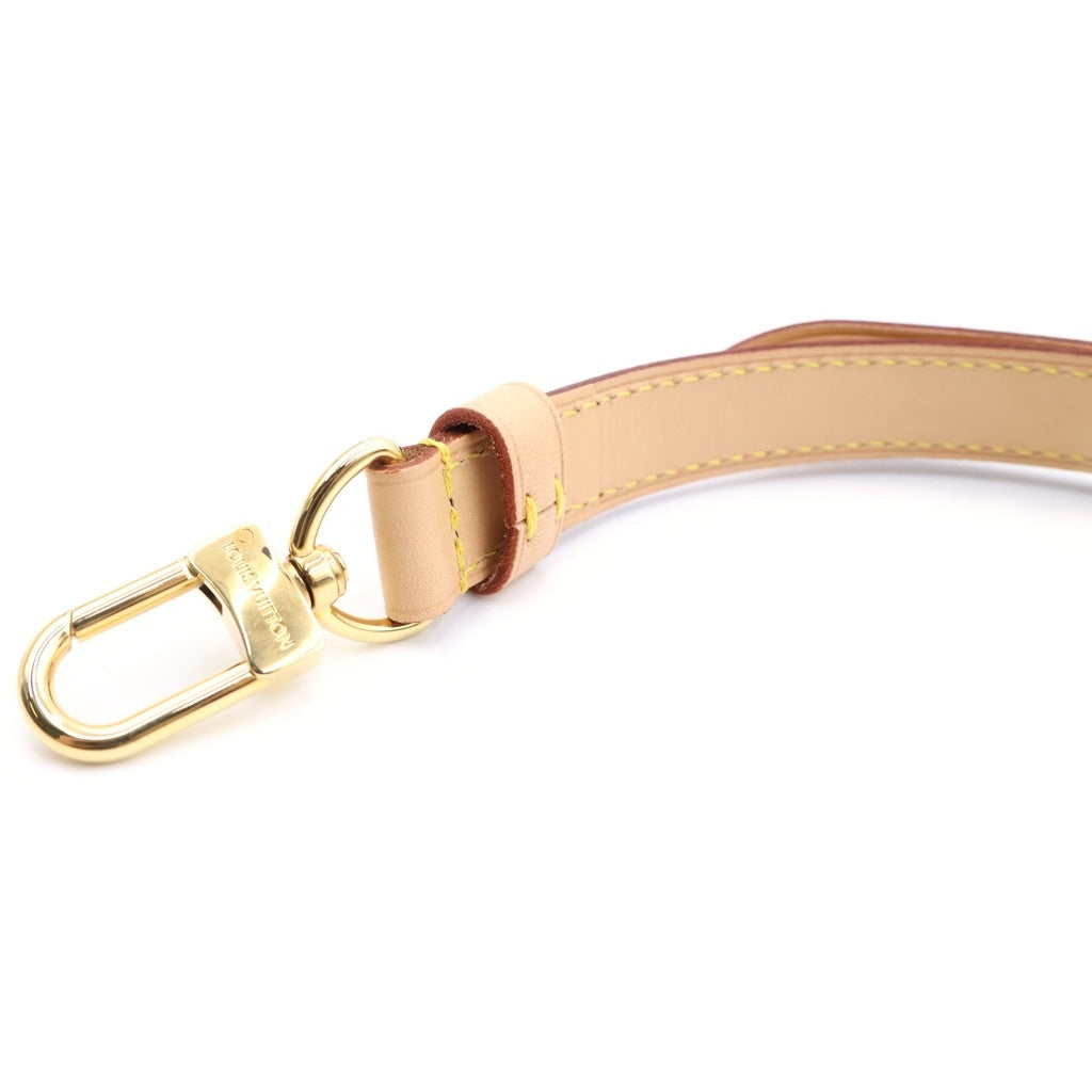 LOUIS VUITTON(ルイヴィトン) レザー ショルダーストラップ ゴールド金具 ベージュ